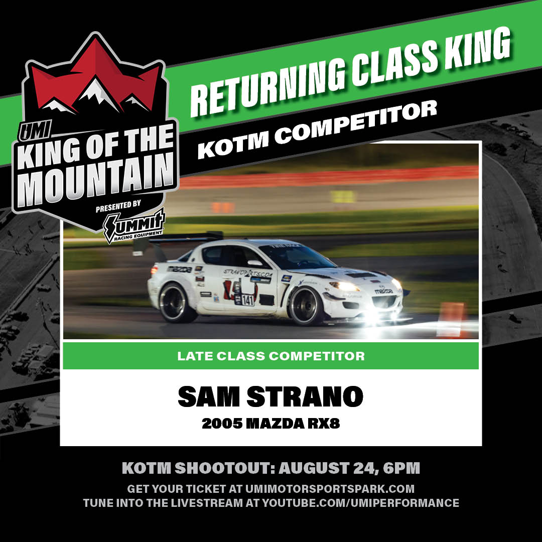 Countdown to KOTM: Late Class Competitors - UMI Motorsports Park..