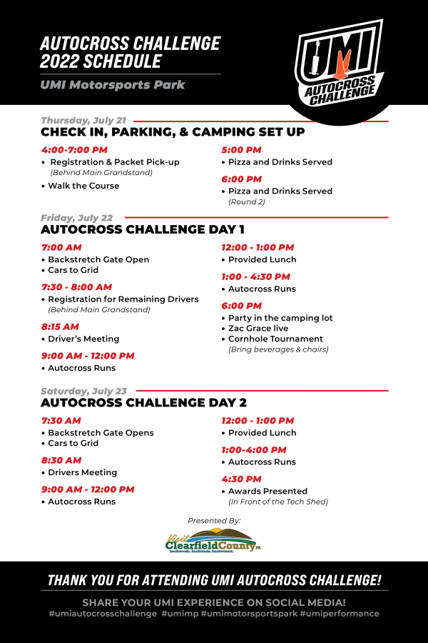 2022-Autocross-Challenge-Schedule